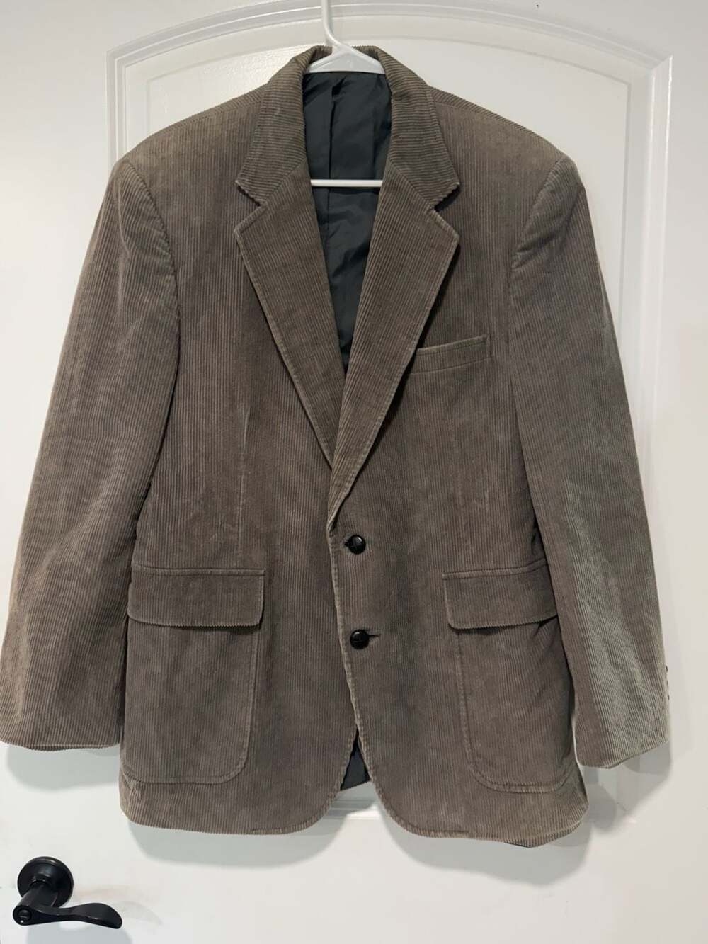 Vintage McGregor Taupe Gray Corduroy Blazer Grandpa Core Men’s Medium